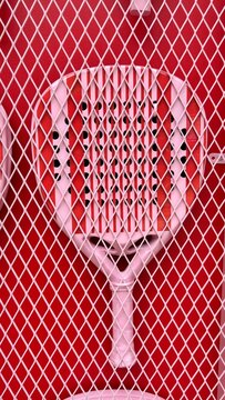 Set with sports equipment like rackets, bats and balls for tennis, squash, padel, badminton, baseball, ping pong, pickleball, cricket and lapta