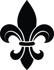 Fleur-de-lis Silhouette icon
