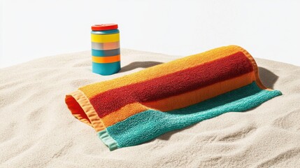 Beach Day Essentials Towels, Sunscreen, and Hydration for Sunny Days