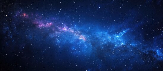 Deep space nebula with myriad stars