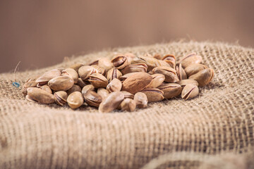Pistachios on White Background – Isolated Nut
