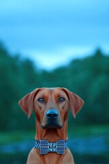 Portrait of a dog wearing a bow tie