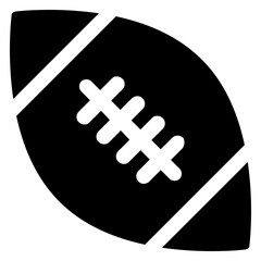 American Football Icon Black_1