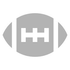 Obraz premium American Football Icon Shadow