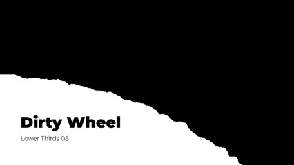 Ripped Paper Lower Third 08