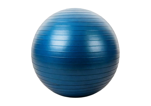 Exercise Ball isolated on transparent or white background