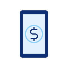 Dollar Sign on Smartphone