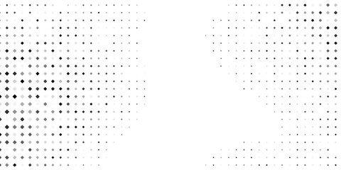 Modern dotted gradient texture. Vanishing polka dot background. Repeating dots vector abstract design