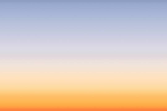 Fototapeta Beautiful orange and blue sky