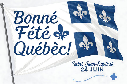 Quebec Flag Rug