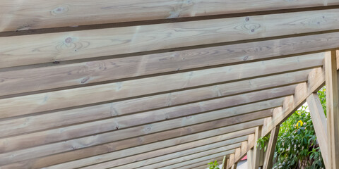 Pergola en bois
