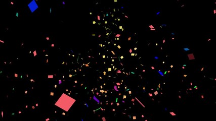 Confetti confetti explosion splash confetti spray birthday party event new year celebration anniversary party popper explosions on white backgrounds confetti bomb effect party popper explosions