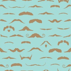 Composite image of mustaches
