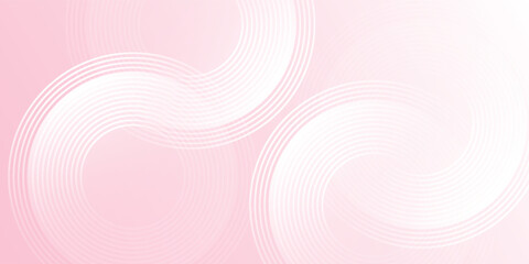 Abstract banner background pastel colorful pink and yellow art modern abstract