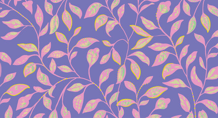 Fototapeta premium floral pattern design for fabric print