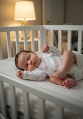 newborn baby child sleeping peaceful sleep
