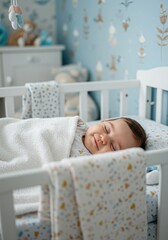 newborn baby child sleeping peaceful sleep
