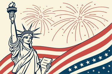 Stunning Fireworks Over NYC Skyline Celebration