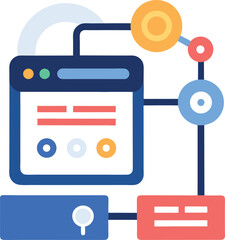 Search Engine Optimization Illustration With AI Support