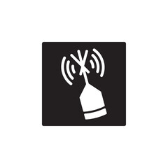 emergency position indicating radio beacon icon symbol sign vector