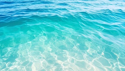 Obraz premium 青い海の背景素材4