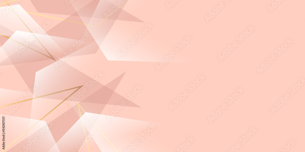 Poster Abstract gradient background with overlay stripes shape. Modern random object shape texture.Geometric background. Vector illustration abstract graphic design banner pattern presentation background web