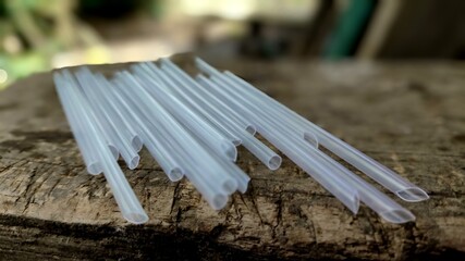 Photo collection of glass drink suction pipes
