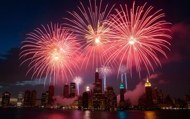 New York City celebrates Independence Day, 4th July 2016. High quality