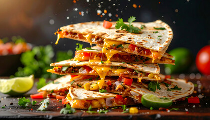 Quesadilla, mexican food