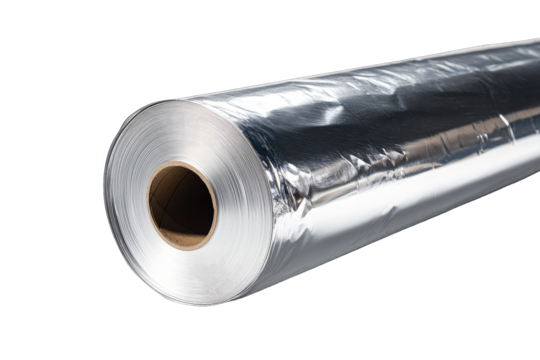 Rolled aluminum foil sheet
