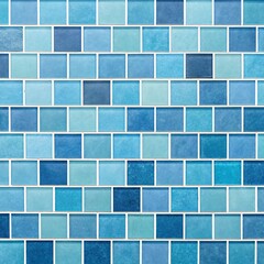 blue tiles background