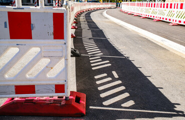 typical security barrier at a street