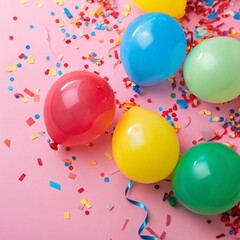colorful party balloons