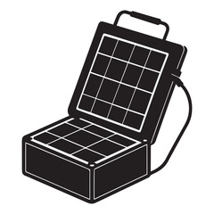 Portable Solar Panel Charger  Power Your Devices Anywhere with this Compact and Efficient Solar Power Solution