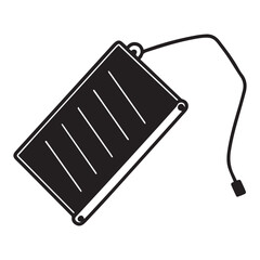 Portable Solar Panel Charger Lightweight, Foldable, and Efficient Solar Power for Your Devices