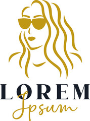 Luxury Woman Eyewear Logo Template Vol. 2