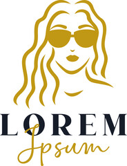 Luxury Woman Eyewear Logo Template Vol. 3