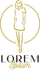 Luxury Woman Fashion Logo Template Vol. 5