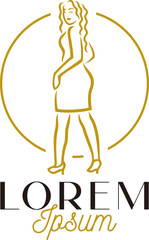 Luxury Woman Fashion Logo Template Vol. 7