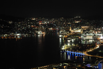 長崎の夜景,鍋冠山