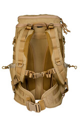 Large, roomy backpack for hiking and adventures.