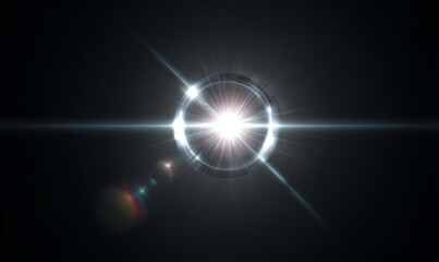 Bright Circle Lens Flare Effect