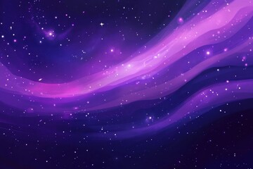 Fototapeta premium Vibrant swirling galaxy background with rich purple hues and twinkling stars across the cosmic expanse, space galaxy background