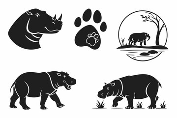 Obraz premium set of animals