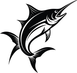 Marlin Fish Vector Illustration