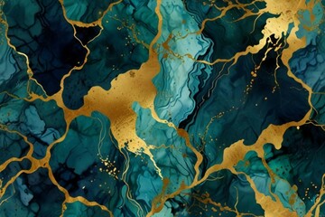 blue and yellow background