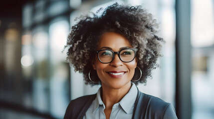 Obraz premium business woman in office