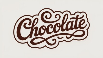 Fototapeta premium Celebrate World Chocolate Day with Sweetness, Smiles, and Love