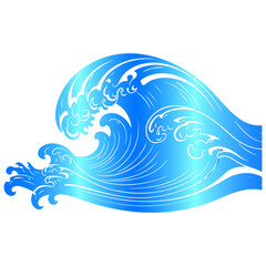 A glorious and beautiful vector illustration representing the constant motion of digital energy