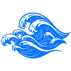 The glorious flow of digital data, a modern and abstract vector wave background design